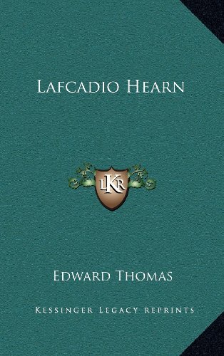 Lafcadio Hearn (9781169018235) by Thomas, Edward