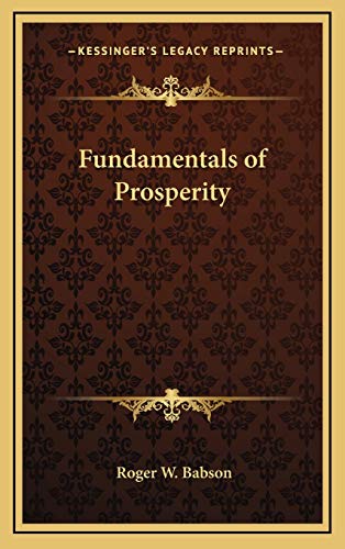 9781169045835: Fundamentals of Prosperity