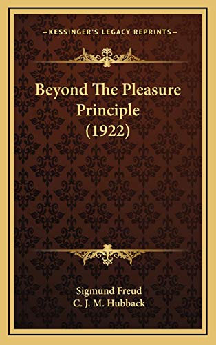 9781169074750: Beyond The Pleasure Principle (1922)