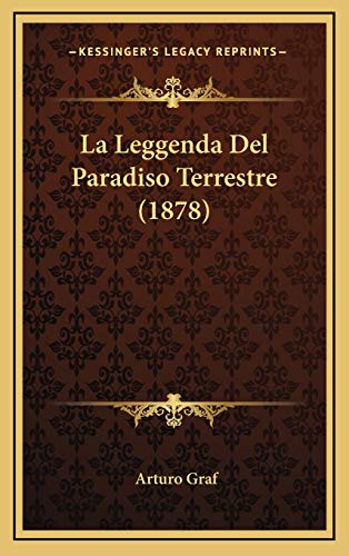 9781169105249: La Leggenda Del Paradiso Terrestre (1878)