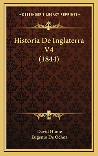 9781169140769: Historia De Inglaterra V4 (1844)