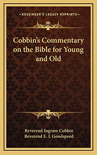 9781169149618: Cobbin's Commentary on the Bible for Young and Old