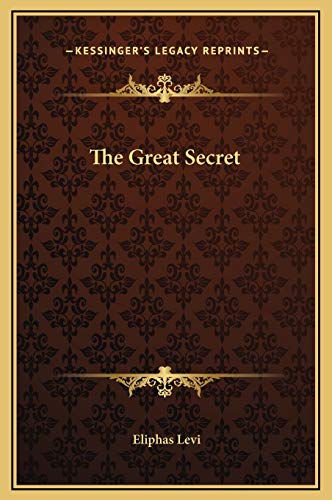 Imagen de archivo de The Great Secret a la venta por ALLBOOKS1