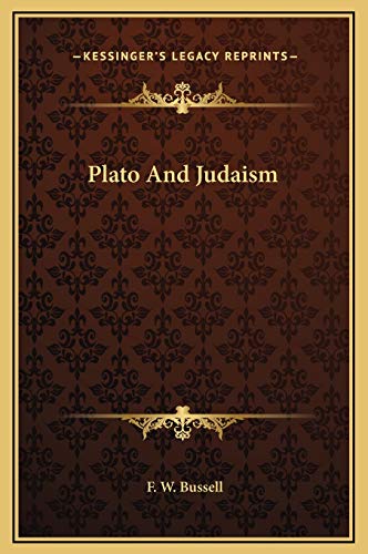 9781169166196: Plato And Judaism
