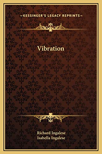 Vibration (9781169167254) by Ingalese, Richard; Ingalese, Isabella