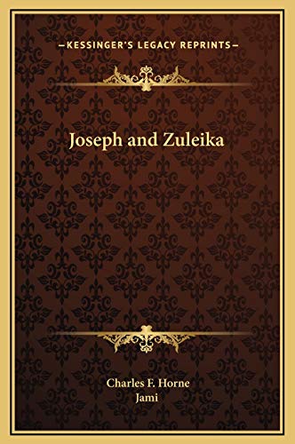 Joseph and Zuleika (9781169179783) by Jami