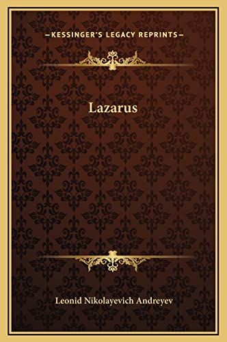 Lazarus (9781169181359) by Andreyev, Leonid Nikolayevich