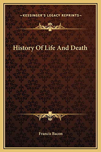 9781169183377: History Of Life And Death