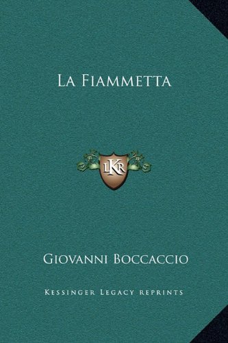 9781169184985: La Fiammetta