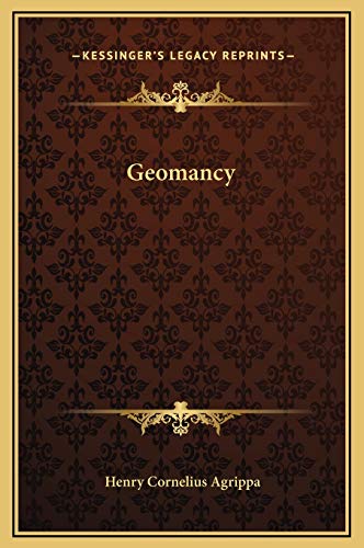 Geomancy (9781169191372) by Agrippa, Henry Cornelius