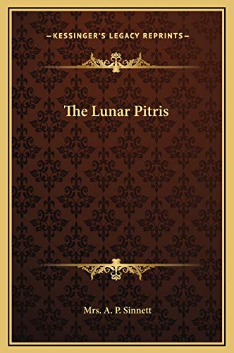 9781169194939: The Lunar Pitris