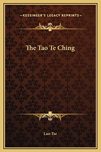 9781169196193: The Tao Te Ching