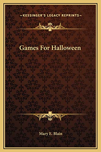 Games For Halloween