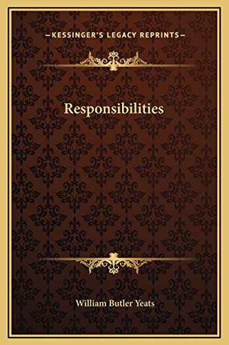 9781169199705: Responsibilities