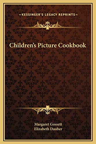 9781169205000: Children's Picture Cookbook