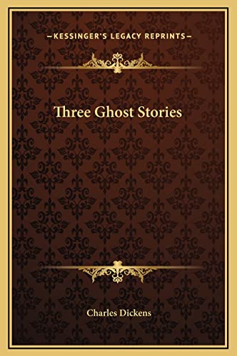 9781169209046: Three Ghost Stories