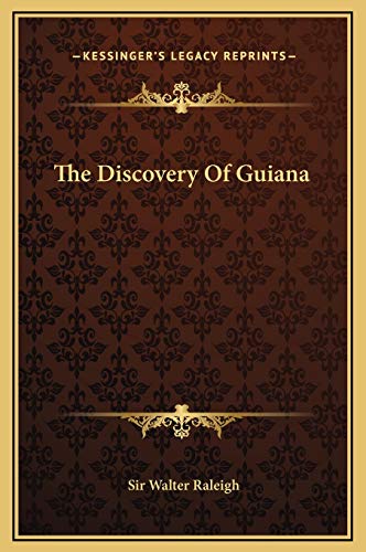 9781169220089: The Discovery Of Guiana