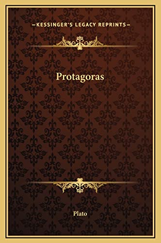 Protagoras (9781169222847) by Plato