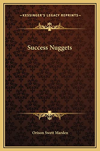 Success Nuggets (9781169227743) by Marden, Orison Swett