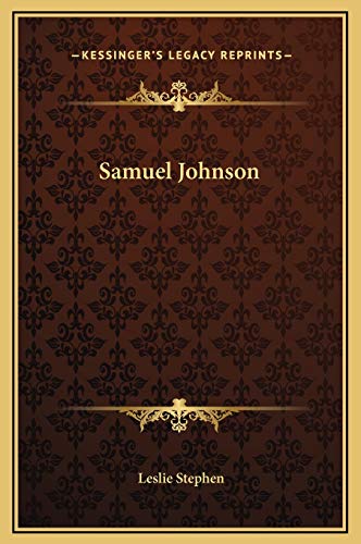 Samuel Johnson (9781169254565) by Stephen, Leslie