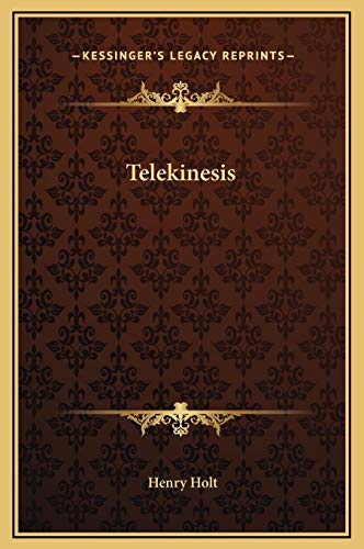 9781169258037: Telekinesis
