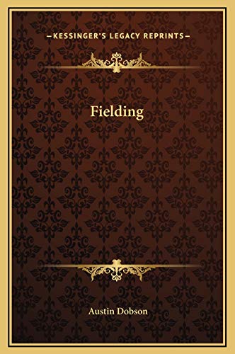 Fielding (9781169261549) by Dobson, Austin