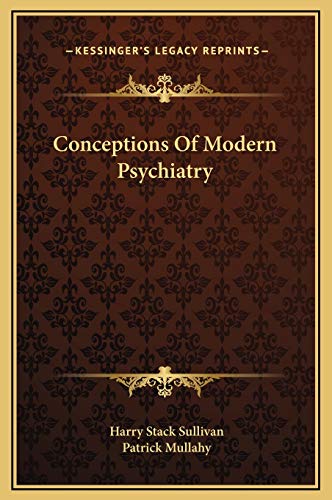 9781169269705: Conceptions Of Modern Psychiatry