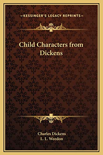 Beispielbild fr Child Characters from Dickens zum Verkauf von MusicMagpie