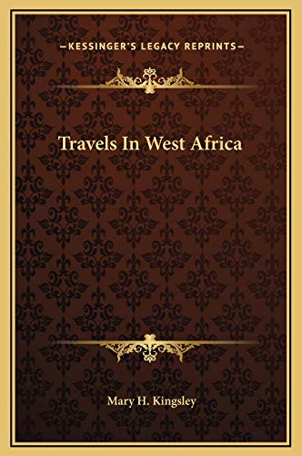 9781169334977: Travels In West Africa