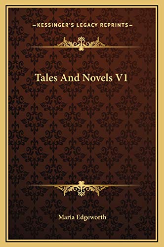 Tales And Novels V1 (9781169339798) by Edgeworth, Maria