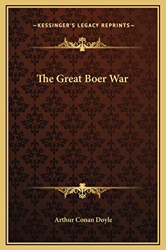 9781169347724: The Great Boer War