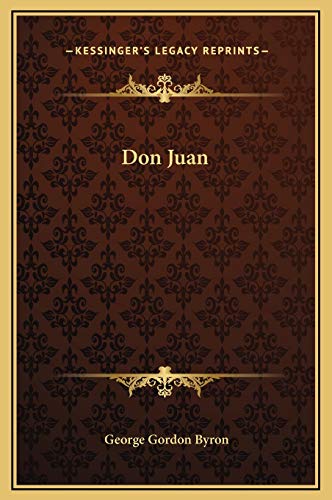 Don Juan (9781169352988) by Byron, George Gordon