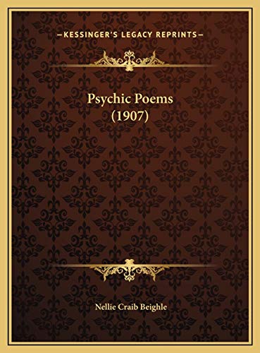 9781169676992: Psychic Poems (1907)