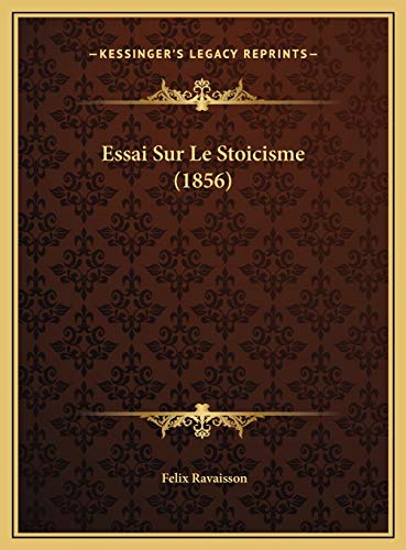 9781169692718: Essai Sur Le Stoicisme (1856)