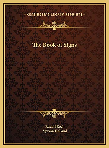 9781169697287: The Book of Signs