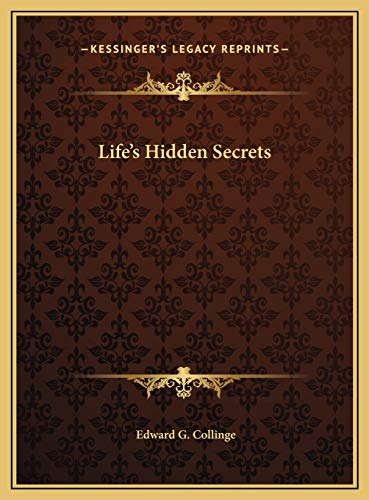 9781169703919: Life's Hidden Secrets
