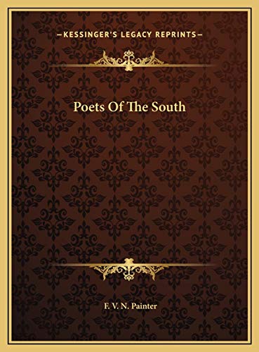 9781169708143: Poets Of The South