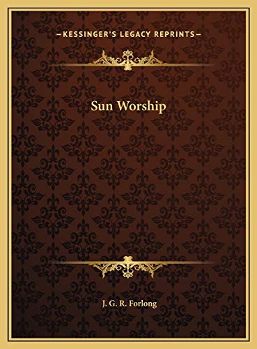 9781169711792: Sun Worship