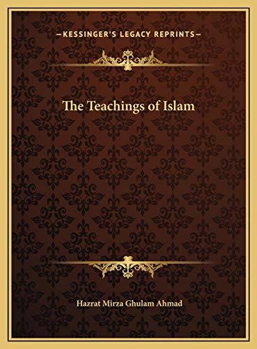 Stock image for The Teachings of Islam for sale by THE SAINT BOOKSTORE