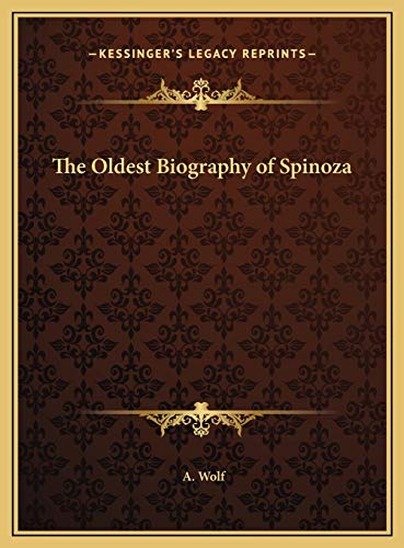 9781169734227: The Oldest Biography of Spinoza