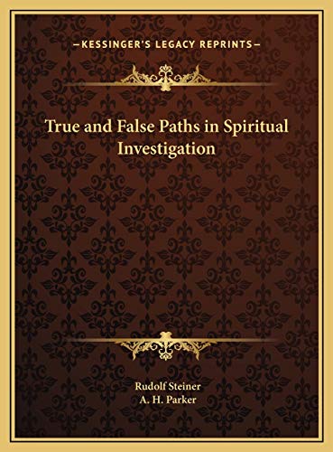 9781169739680: True and False Paths in Spiritual Investigation