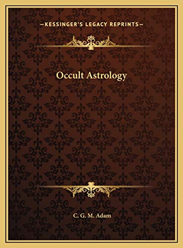 9781169740297: Occult Astrology