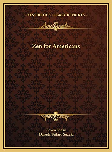 9781169740846: Zen for Americans