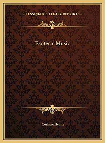 9781169755703: Esoteric Music