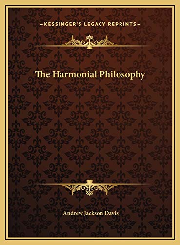 The Harmonial Philosophy (9781169788015) by Davis, Andrew Jackson