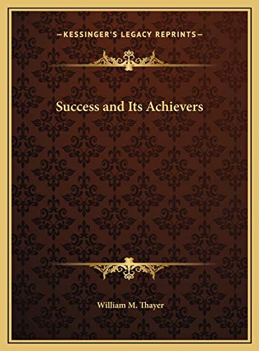 9781169793224: Success and Its Achievers