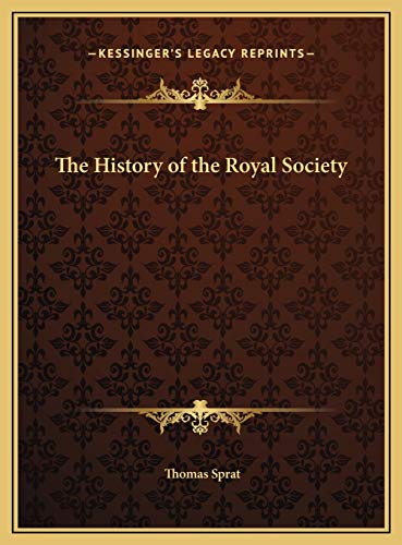 9781169794030: The History of the Royal Society
