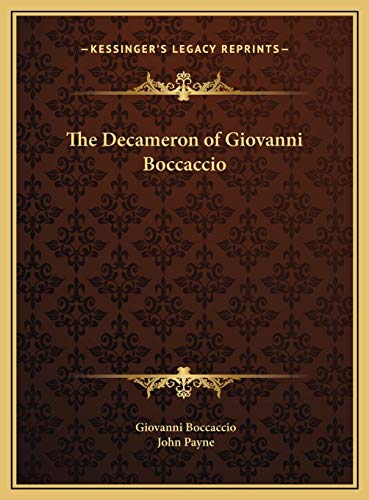 9781169807679: The Decameron of Giovanni Boccaccio