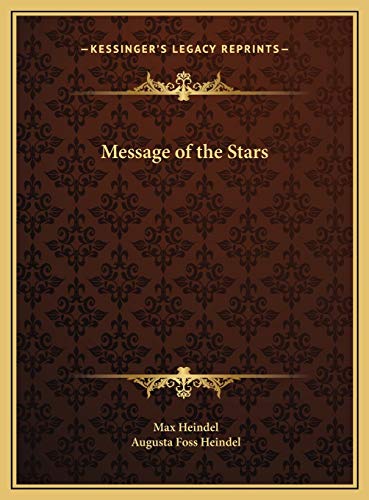 9781169823679: Message of the Stars