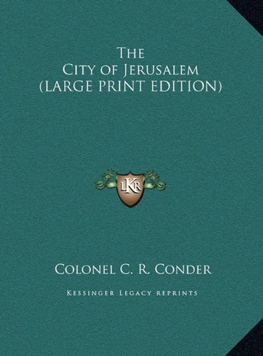 9781169851788: The City of Jerusalem